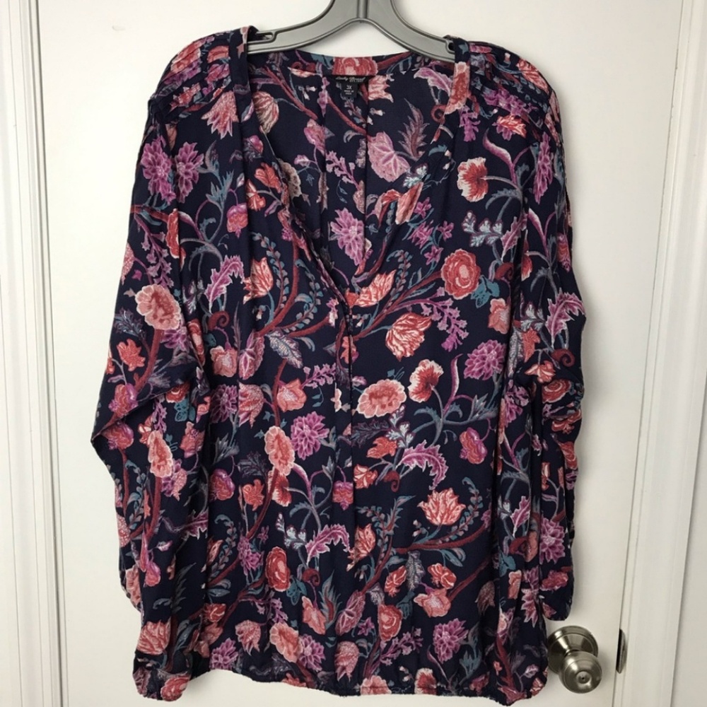Lucky Brand Floral Blouse